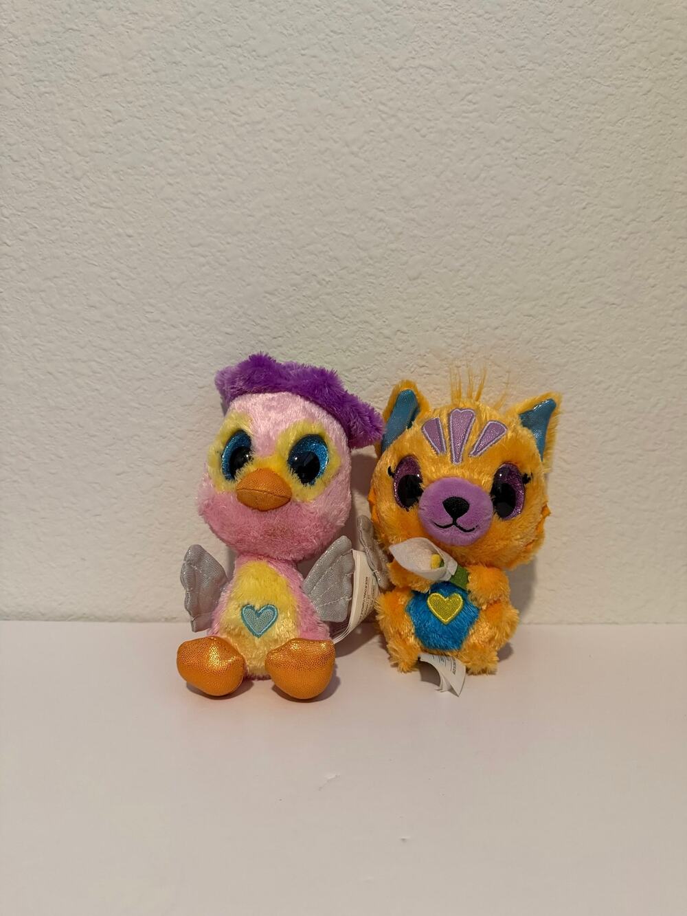 Hatchimals spinmaster plush lot of 2 stuffed toys